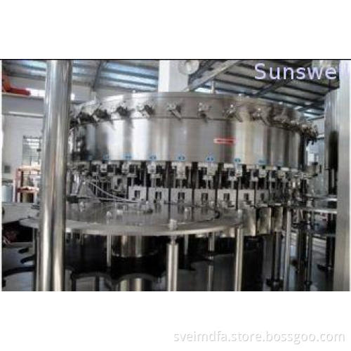 2.2KW PET bottles Soda water filling machine system 18 head